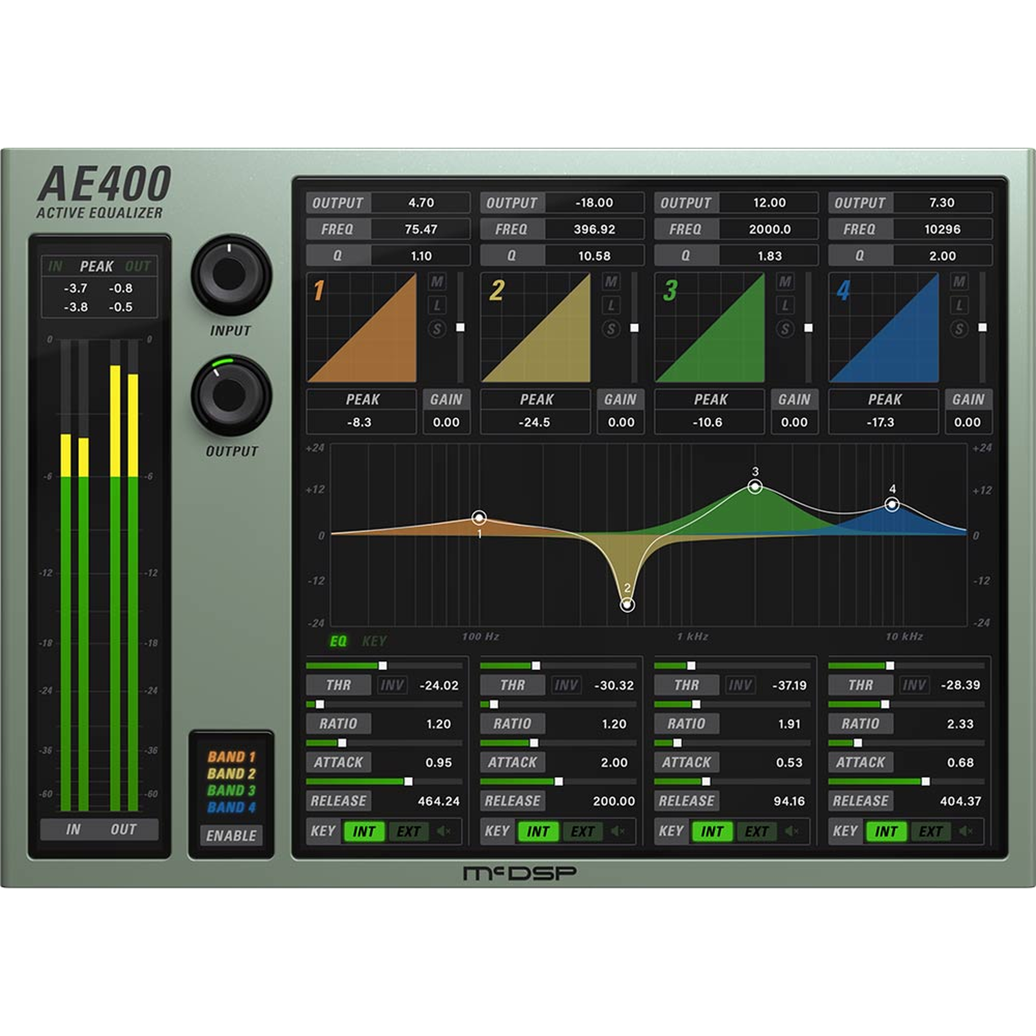 AE400 User Interface